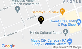 Hi-Tech Auto Care in London map