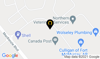 Hi-Tech Industries in Fort McMurray map