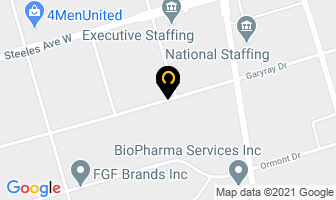 Hi-Tech Machine & Tools in North York map