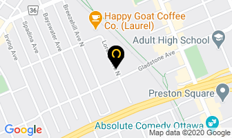 Hi-Tronics Electronic Repair in Ottawa map