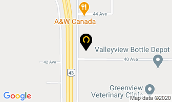 Hi-Valley Motor Inn in Valleyview map