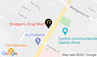 Hickey L T Dr in Fredericton map