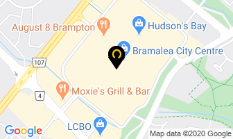 Hickory Farms in Brampton map
