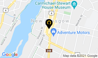 Hide Away Salon in New Glasgow map