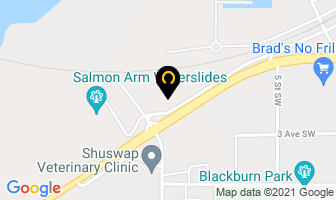 Hideaway Liquor Store in Salmon Arm map