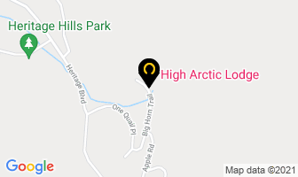 High Arctic Lodge in Okanagan-similkameen D map
