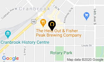 High Country Sportswear in Cranbrook map
