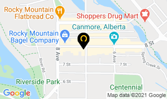 High Pressure Power Washing in Canmore map
