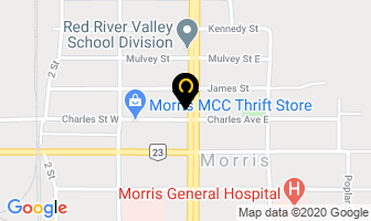 High Waters Therapy Studio in Morris map
