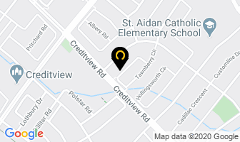 Higher Ground Christian Ministries in Brampton map