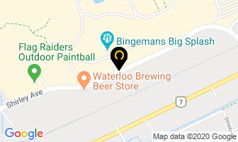 Higher Ground Indoor Rock Climbing in Kitchener map