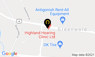 Highland Hearing Clinic Ltd in Antigonish map