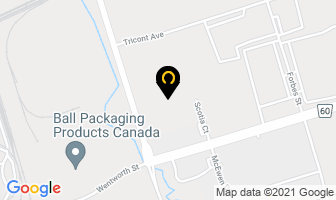 Highland Moving Systems – Atlas Van Lines in Whitby map