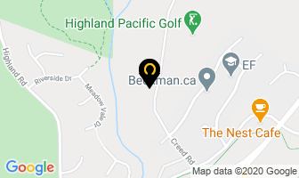 Highland Pacific Golf in Victoria map
