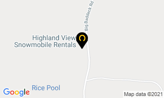 Highland View Snowmobile Rentals in Baddeck map