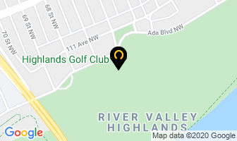 Highlands Golf Club in Kenora map