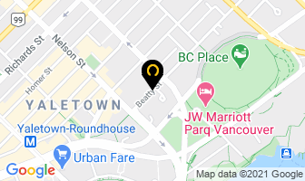 Highstreet Corporate Rentals in Vancouver map
