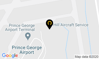 Hill Aircraft Service Ltd in Prince George map
