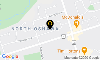Hill-Rowe Electric Limited in Oshawa map