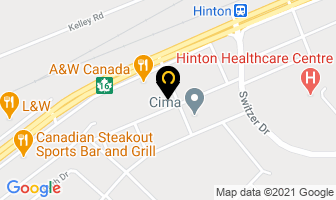 Hillcrest Medical Associates in Hinton map