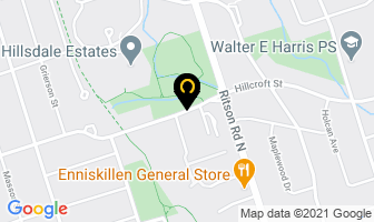 Hillcroft Oshawa Properties in Oshawa map