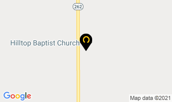 Hilltop Baptist Church in Erickson map