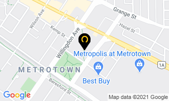 Hilton Vancouver Metrotown in Brant map