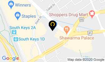 Hingston Information Systems in Guelph map