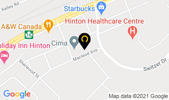 Hinton Denture Clinic in Hinton map