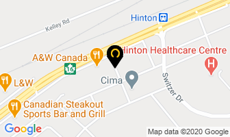 Hinton Liquor Store in Hinton map