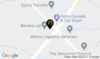 Hitachi Koki Canada Co in Mississauga map