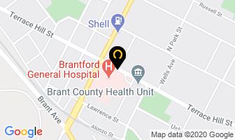 Hm Cash in Brantford map