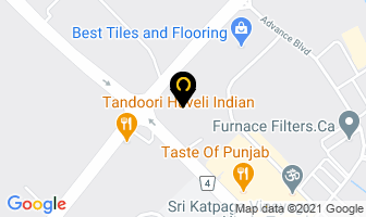 Hms Auto Services in Brampton map