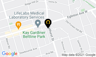 Hoa Bridal in Orillia map