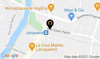 H&ocirc;tel Jonqui&egrave;re in Jonquière map