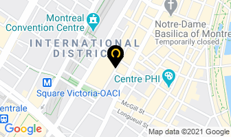 H&ocirc;tel Le St-James in Montreal map