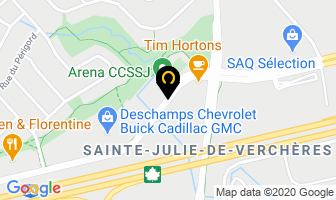 Hockey Dc Com in Sainte-Julie map