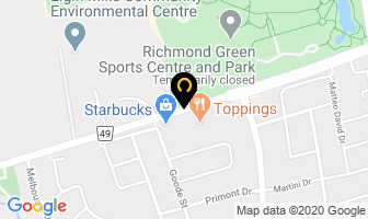 Hockey Lion in Richmond Hill map