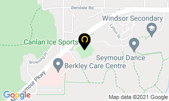Hockey Performance Centre in Candiac map