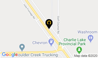 Hodgson Construction Services Ltd in Charlie Lake map