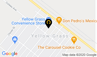 Hoff Insurance Inc in Yellow Grass map