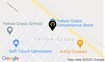 Hoff Insurance Inc in Yellow Grass map