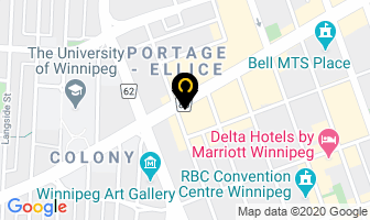 Hoffman Optical in Winnipeg map