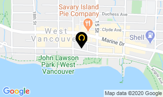 Hogan James O'leary in West Vancouver map