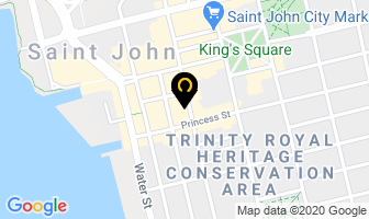 Hokey's Taxi in Saint John map