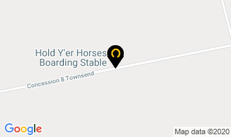 Hold Y'er Horses Boarding Stable in Norfolk County map