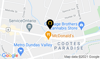 Holden's Florists (Dundas) Inc in Hamilton map
