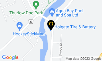 Holgate Tire &Amp;Amp; Battery Ltd in Belleville map