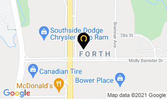 Holiday Inn Express Red Deer in Red Deer map