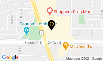 Holiday Inn Lethbridge in Lethbridge map